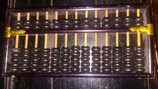 Vintage Chinese Abacus Wood &