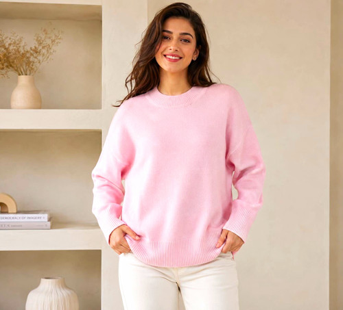 Women knit crew neck - women’s,