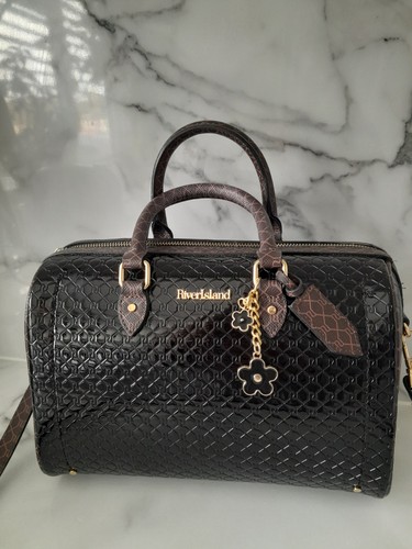 River island patent monogram - patent,