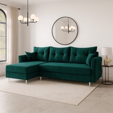 ZAKO L Corner Sofa Bed with