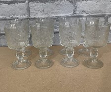 Vintage Ravenhead Siesta Wine Glasses  Set Of 8