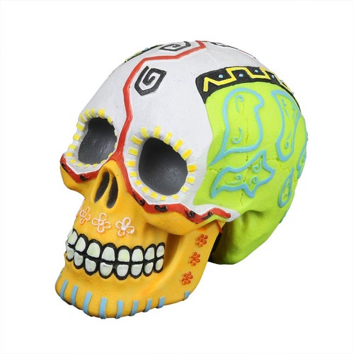 Multicolour skull aquarium - multicolour,