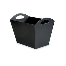 OSCO Black Faux Leather