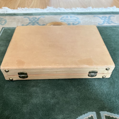 Vintage lady leather attaché - vintage,