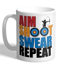 Archery aim shoot swear - -,