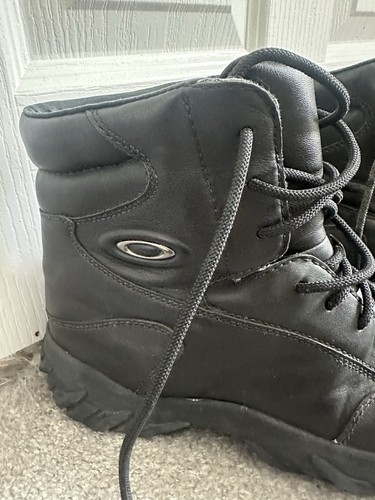 Oakley black combat boots size - oakley,