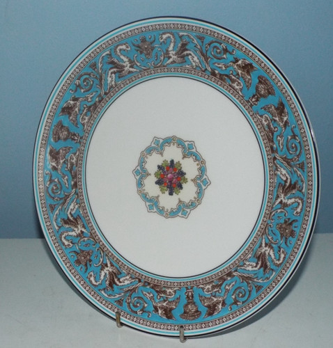 Wedgwood turquoise florentine - turquoise,