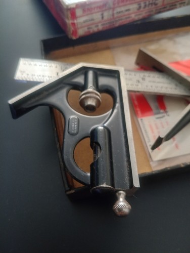 Starrett combination square - 6",