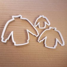 Jumper Shape Cookie Cutter Sweater Pastry Biscuit Christmas Clothes Top Stencil