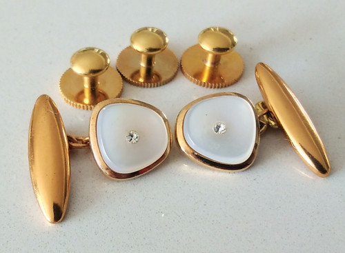 Vintage gold mother of - gold, &