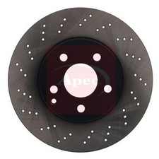 APEC Red 2 x Brake Discs fits