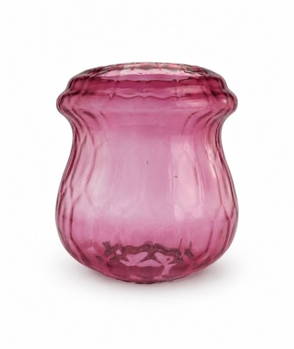 100mm base cranberry oil lamp - oil,