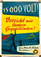 Original Vintage Poster TRAIN
