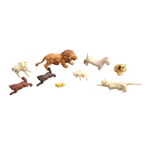 Vintage miniature animals 9 - vintage,