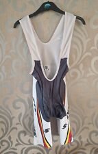 SANTINI SMS cycling Bib Shorts Bicycle STEVENS Racing made in Italy size Small