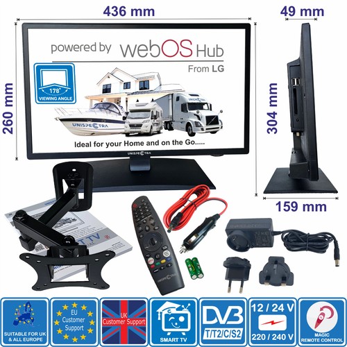 Unispectra smart tv - 19",