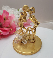 Gold Metal Color Couple Boy