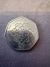 Rare 50p coin 2010 Celebrating One Hundred Years Of Girlguiding UK