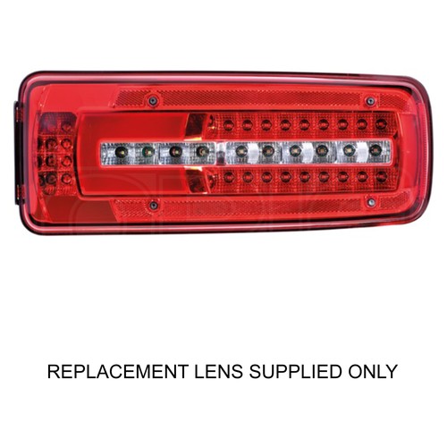 Lens combination rear light - combination,