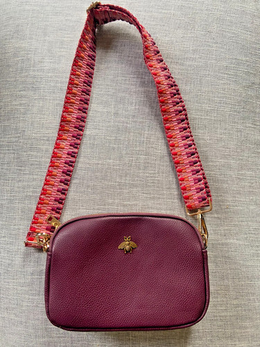 Ladies faux leather cross - ladies,