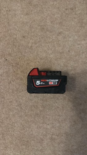 Milwaukee m18 5ah battery - m18,