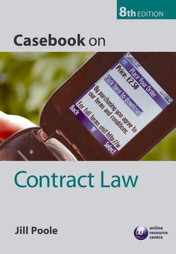 Casebook contract law by - law,