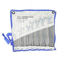 Whitworth Combination Wrench Spanner Set (1/8 - 9/16") British Imperial 8PC