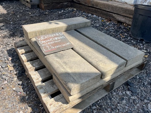Weathered yorkstone - weathered,