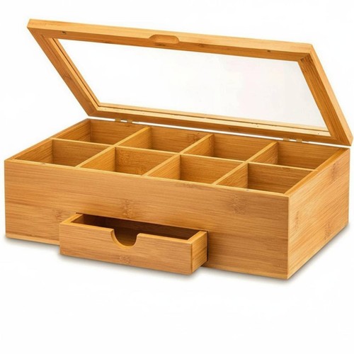 Tea pouch organizer box sturdy - organizer,