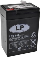 Solar And Wind Energy Storage Backup Battery 6V, 6 Ah Sealed VRLA AGM Technology