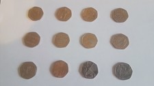 olympic 50p coins Joblot including Triathlon