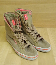 Adidas Suede Hi-Tops Brown Size UK 7