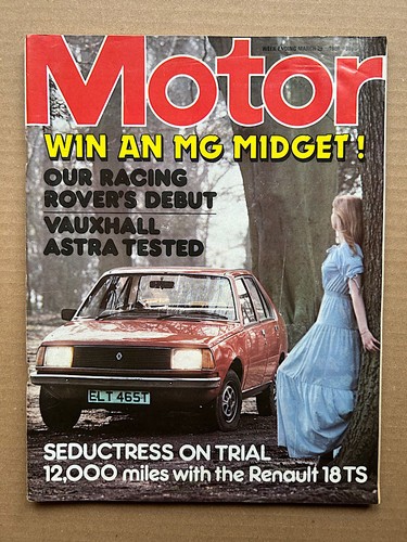 Renault 18ts motor - motor, magazine