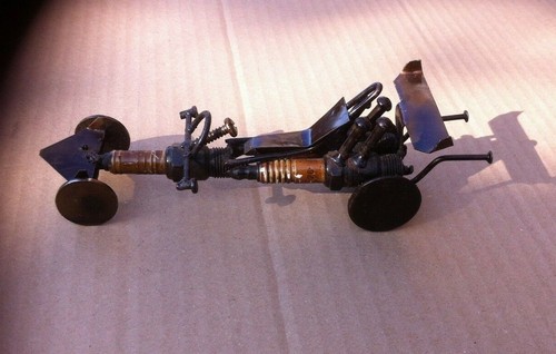 Vintage model dragster - vintage,