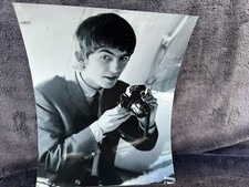 Large Glossy 26x20cm George Harrison Beatles Vintage Photograph Retro