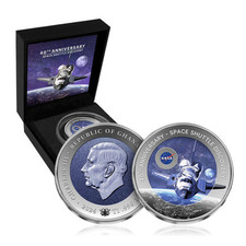 NASA Space Shuttle Discovery 40th Anniversary 2024 Titanium coin Limited Edition