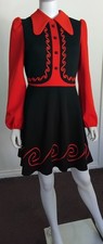 Vintage 60s Red Black Beagle