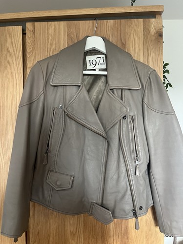 Reiss ladies leather jacket - reiss,