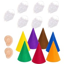 JNAWA 15 Pieces Gnome Costume