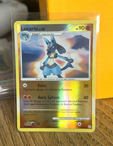 Pokémon tcg lucario - lucario, 6/130
