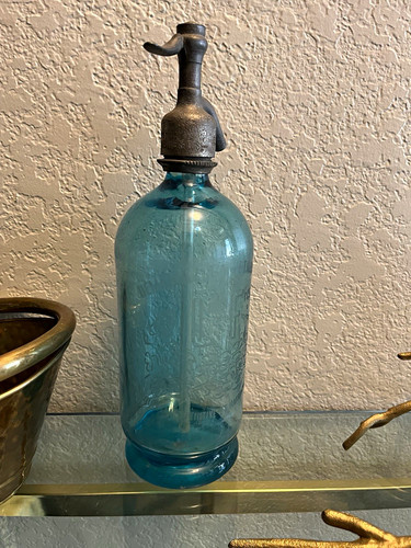 Vintage french turquoise blue - vintage,