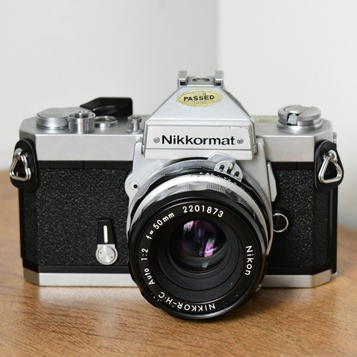 Nikon nikkormat ft2 silver - nikkormat,