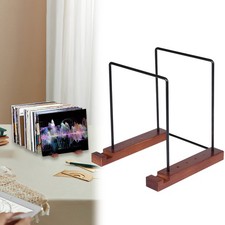 Wooden Vinyl Record Holder