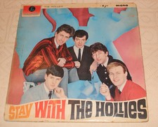 THE HOLLIES FIRST LP STAY WITH ME PARLOPHONE MONO 1964 PMC1220 FLIPBACK