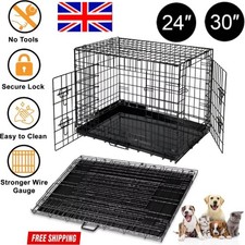 24/30'' Dog Cage Pet Wire