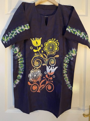 Unisex ghana adire top - unisex,