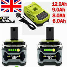 18V 8.0Ah New Battery For Ryobi P108 One Plus Li-ion RB18L50 RB18L40 P104 P109