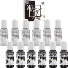 White & Black Alcohol Ink Set