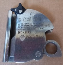 RidgeGear Stainless Steel Rope Grab SKC-Block 0639 8mm Diameter