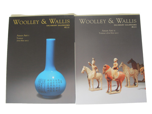 Pair wooley wallis auction - wooley,